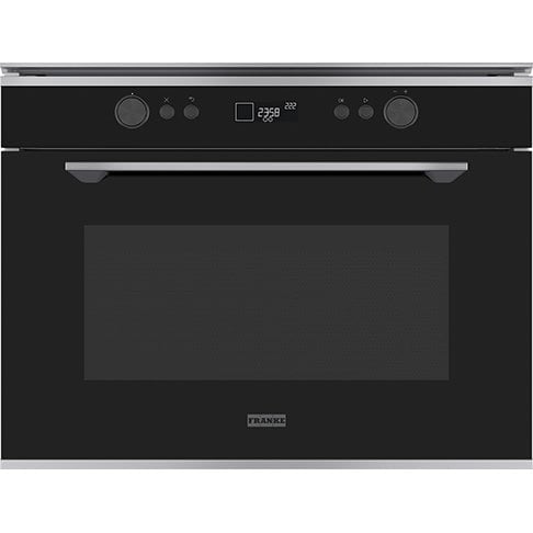 FRANKE MYTHOS FMY 45 MW XS INOX + NERO KOMBİ MİKRODALGA
