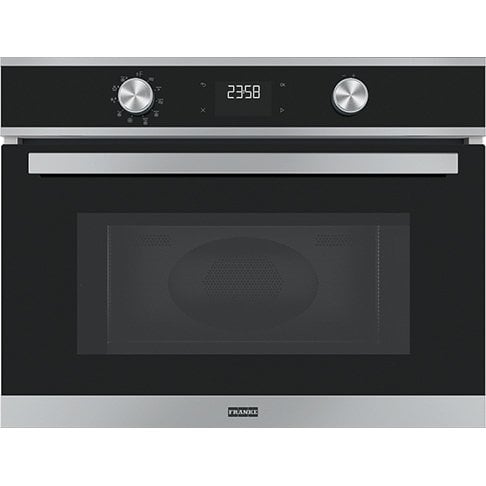 FRANKE SMART FSM 45 MW XS INOX + NERO KOMBİ MİKRODALGA