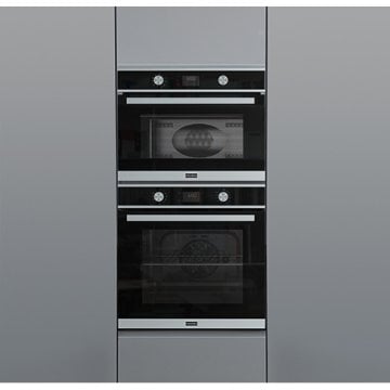 FRANKE SMART FSM 45 MW XS INOX + NERO KOMBİ MİKRODALGA