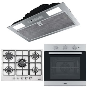 FRANKE FBI 705 GR/700 İNOX ANKASTRE BOX ASPİRATÖR FHNL 705 4G TC XS E İNOX SMART LİNEAR OCAK FSL 82 H XS BLACK GLASS/İNOX SMART LİNEAR FIRIN ANKASTRE SET