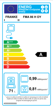 FRANKE TRENDLİNE 70 OY OYSTER TRENLİNE PLUS DAVLUMBAZ FHMA 755 4G DCL OY C OYSTER MARİS OCAK FMA 86 H OY OYSTER MARİS FIRIN ANKASTRE SET