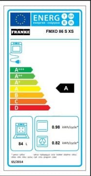 FRANKE MARİS FMXO 86 S XS ACERO INOX FIRIN