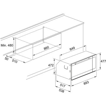 FRANKE MARİS FMXO 86 S XS ACERO INOX FIRIN