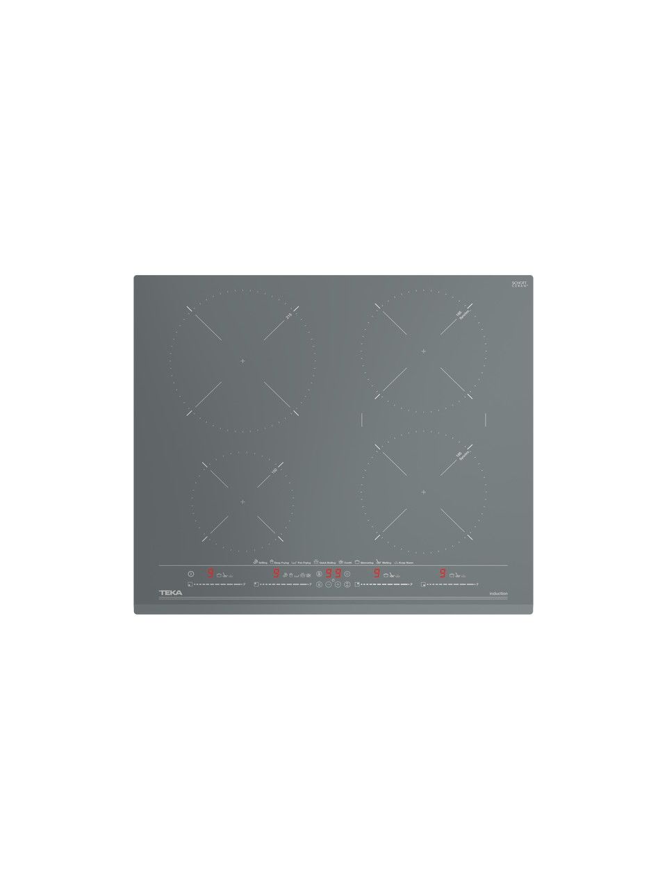 TEKA IZC 64630 ST MST 60 CM 4 PİŞİRME BÖLMELİ İNDÜKSİYON OCAK