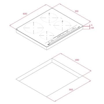 TEKA IZC 64630 WH MST 60 CM 4 PİŞİRME BÖLMELİ İNDÜKSİYON OCAK VE DİRECT FUNCTİON MULTİSLİDER