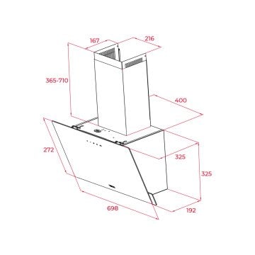 TEKA DVN 74030 TTC DUVAR TİPİ DAVLUMBAZ
