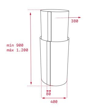 TEKA CC 485 DEKORATİF ADA TİPİ DAVLUMBAZ