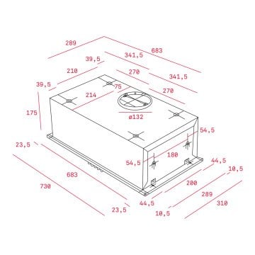 TEKA GFH 73 CANOPY ASPİRATÖR