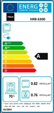 TEKA HRB 6300 AT MULTİFONKSİYONEL FIRIN