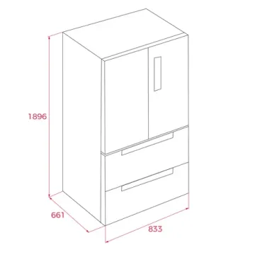TEKA RFD 77825 SS EU BUZDOLABI