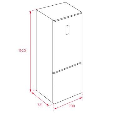 TEKA RBF 78725 GWH EU  BUZDOLABI