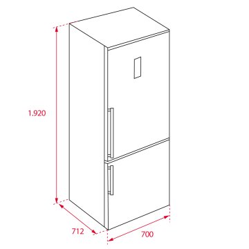 TEKA RBF 78725 SS EU  BUZDOLABI