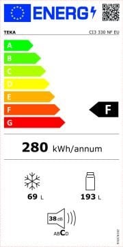 TEKA  RBF 43330 FI EU  ANKASTRE BUZDOLABI