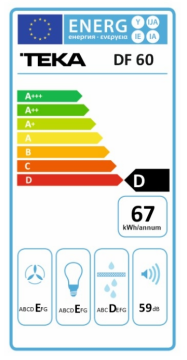 TEKA CHEF 1 ANKASTRE  DF 60 DAVLUMBAZ /  HE 715 SS FIRIN /  HLX 640 KBA0E IX (E5) OCAK