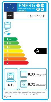 TEKA CHEF 7 SET TVT 60.1 DAVLUMBAZ / HAK 627 BK FIRIN /  GBC 64002 KBC BK (E4) OCAK
