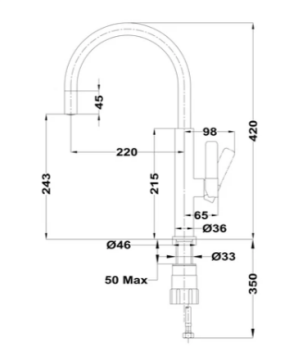 TEKA FOT 995 WH ARMATÜR