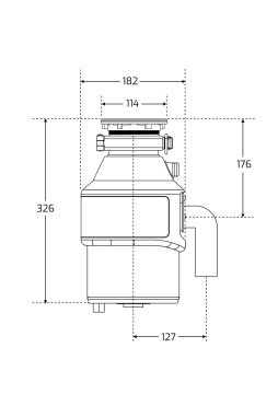 TEKA TR 23.1 ÇÖP ÖĞÜTÜCÜSÜ TR 23.1