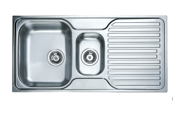 TEKA PRINCESS 60 B DEKORLU PASLANMAZ ÇELİK EVİYE SAĞ
