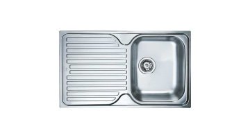 TEKA PRINCESS 50 B PASLANMAZ ÇELİK EVİYE SAĞ DEKORLU