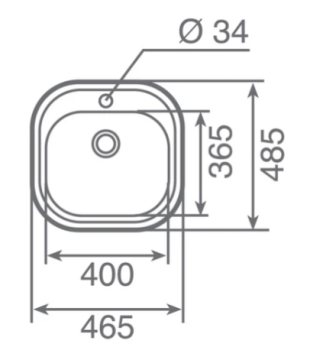 TEKA STYLO 1B INSET MİKROKETEN EVİYE