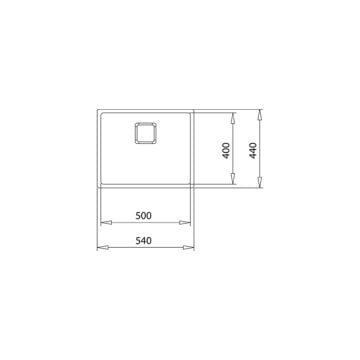 TEKA FLEXLINEA RS15 2B 50.40 TEK HAZNELİ TEZGAHÜSTÜ/TEZGAHASIFIR (FLUSH) TEZGAHALTI PASLANMAZ ÇELİK EVİYE
