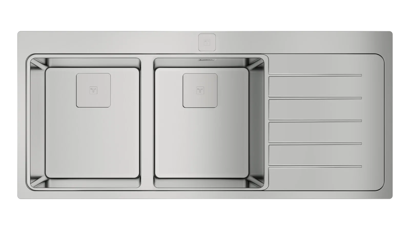 TEKA  ZENIT RS15 2B 1D  SAĞ DAMLALIKLI ÇELİK  EVİYE